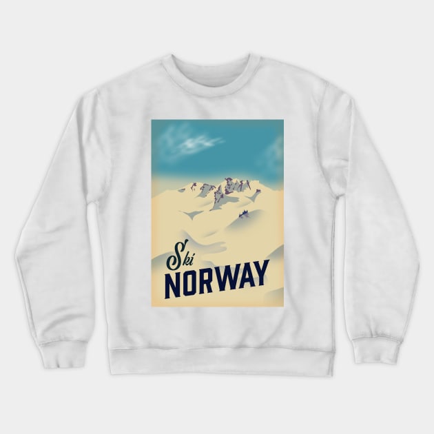 Ski Norway Crewneck Sweatshirt by nickemporium1